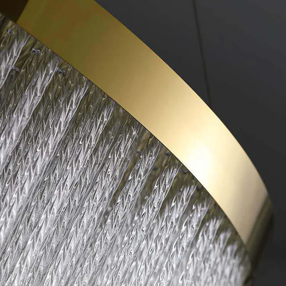 LED Deckenleuchte Wohnzimmer dimmbar leichte nordische Kristallluxus - Clowas.de