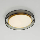 LED Deckenleuchte Wohnzimmer modern dimmbar runde Form - Clowas.de