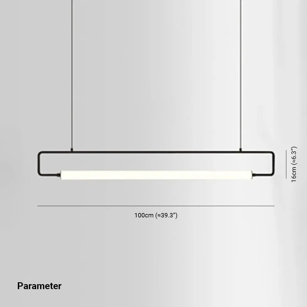 LED Hängelampe Esstisch Nordisch Minimalistisch Linien Design - Clowas.de