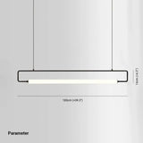 LED Hängelampe Esstisch Nordisch Minimalistisch Linien Design - Clowas.de