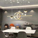 LED Hängelampe Wohnzimmer nordisch schlicht modern - Clowas.de