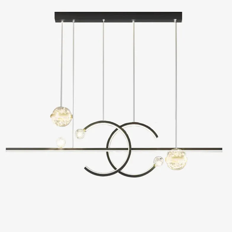 LED Hängelampe Wohnzimmer nordisch schlicht modern - Clowas.de