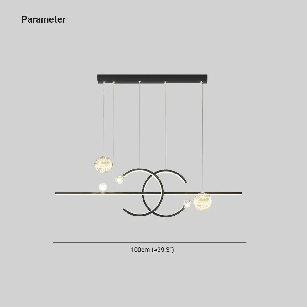 LED Hängelampe Wohnzimmer nordisch schlicht modern - Clowas.de