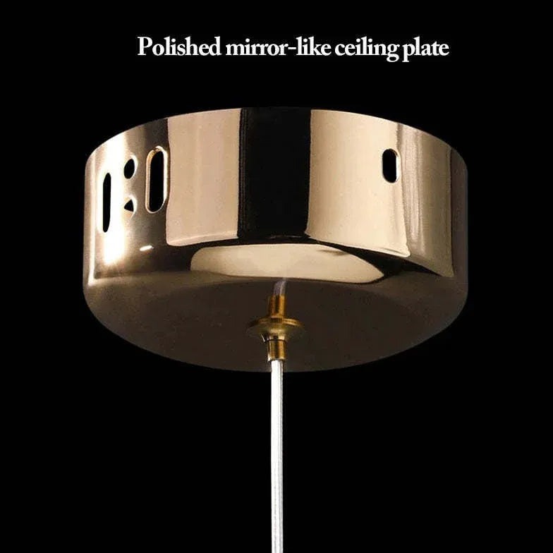 LED Kristallleuchter modern nordisch schlicht Wasserkrystall - Clowas.de