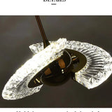 LED Kristallleuchter modern nordisch schlicht Wasserkrystall - Clowas.de