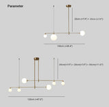 LED Linear Pendelleuchte Nordic Moderne Einfachheit - Clowas.de