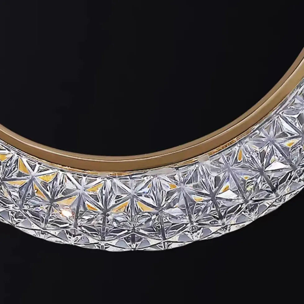 LED Pendelleuchten Rund Nordisch Kristall Leicht Luxus - Clowas.de