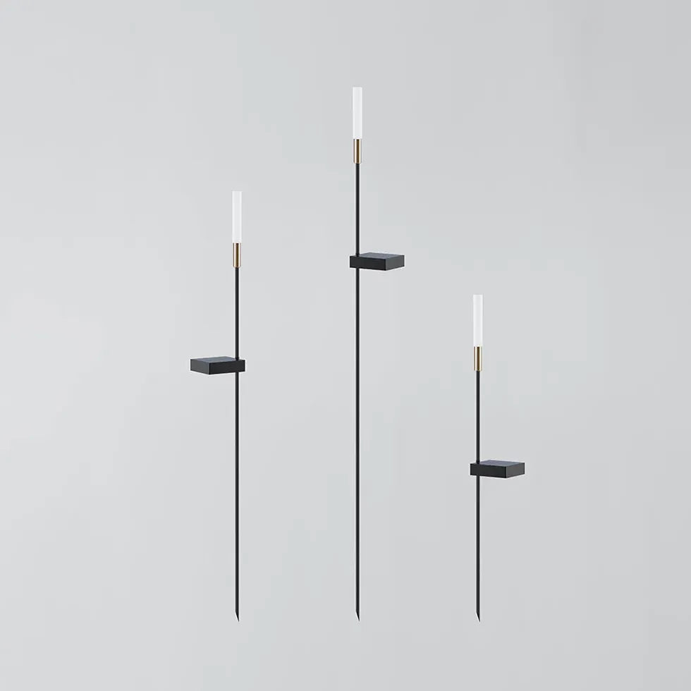 LED-Solar-Dekoleuchte für minimalistisches und wasserdichtes - Clowas.de