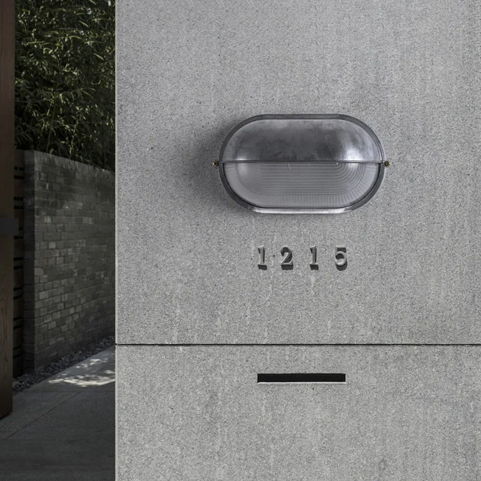 LED Wandleuchte aussen elegante weiße moderne Gestaltung - Clowas.de