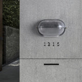 LED Wandleuchte aussen elegante weiße moderne Gestaltung - Clowas.de