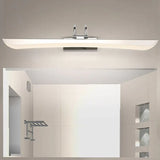 LED Wandleuchte flach in silbernem modernen Design - Clowas.de