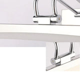 LED Wandleuchte flach in silbernem modernen Design - Clowas.de