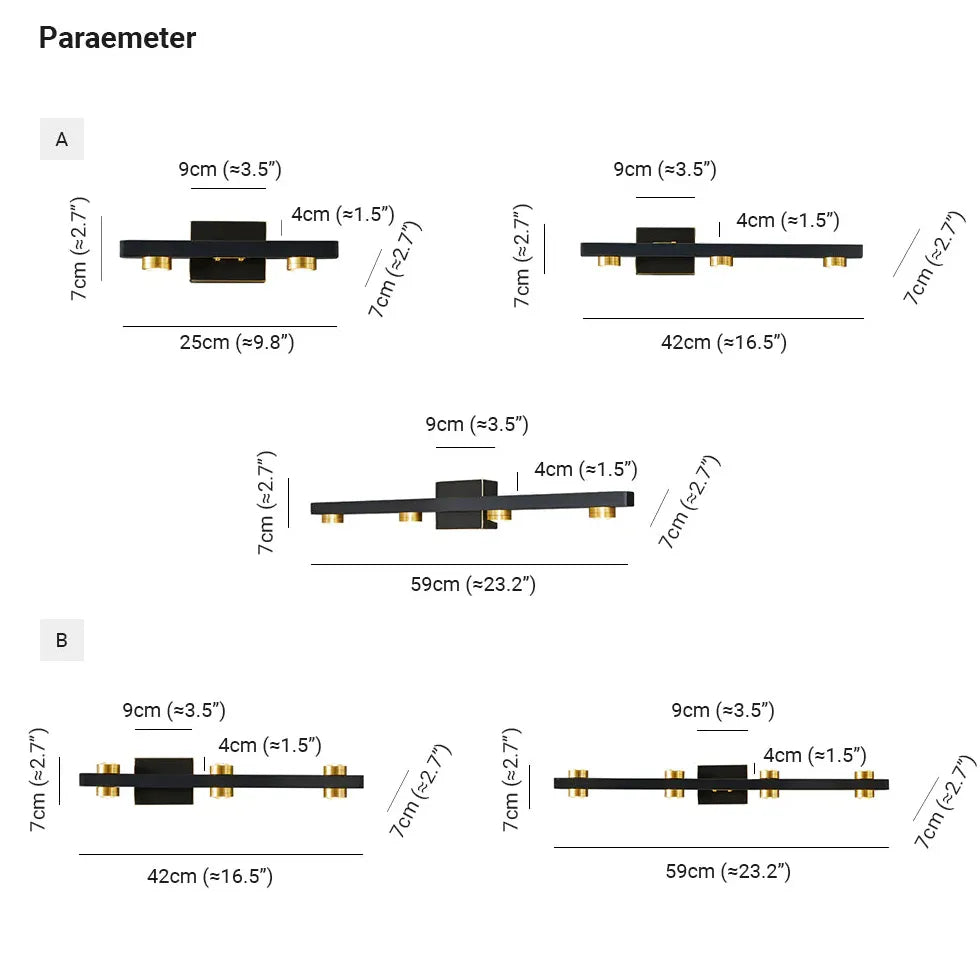 LED Wandleuchte Innen Up Down Modern Elegantes Design - Clowas.de