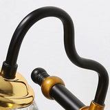 LED Wandleuchte mit Arm im amerikanischen Kristallstil - Clowas.de