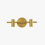 LED Wandleuchte mit Schalter in goldenem Minimalismus - Clowas.de