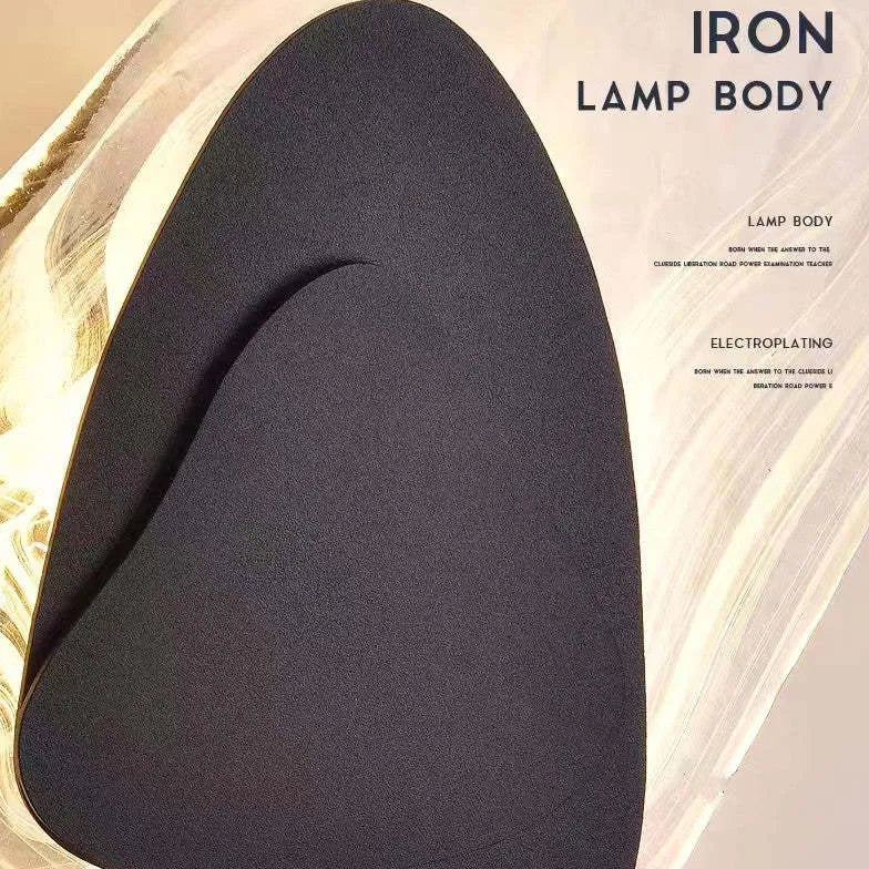 LED Wandleuchte Schwarz Gold Modernes Minimalistisches - Clowas.de