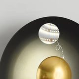 LED Wandleuchte Weiß Moderne Runde Formgestaltung - Clowas.de