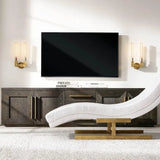 LED Wandleuchte Wohnzimmer moderne minimalistische Doppelstange - Clowas.de