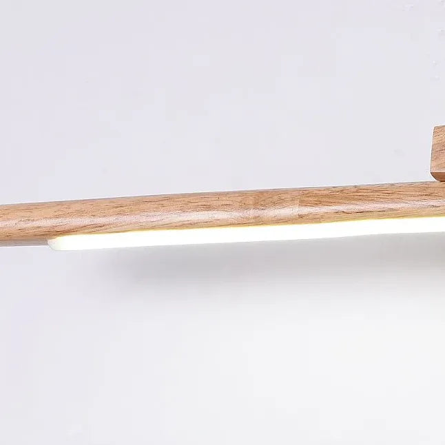 LED Wandleuchten Badezimmer im simplen Stil aus Holz - Clowas.de