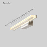 LED Wandleuchten für Badezimmer in silbernem rechteckigem Design - Clowas.de