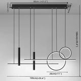 LED Wohnzimmer Hängelampen Nordisch Modern Simplistisch - Clowas.de