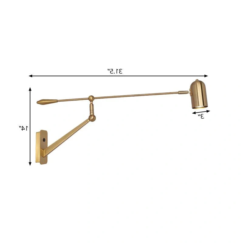 Leselampe kabellos moderne lange Arm Leichtigkeit Eleganz - Clowas.de