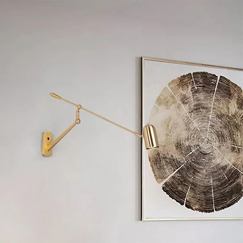 Leselampe kabellos moderne lange Arm Leichtigkeit Eleganz - Clowas.de