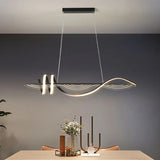 Linear Pendelleuchte nordisch schlicht moderne Esszimmer - Clowas.de