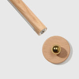 Linear Wandleuchte moderne Holzoptik minimalistisch elegant - Clowas.de