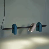 Lineare Pendelleuchte Schwarz modernes und minimalistisches Design - Clowas.de