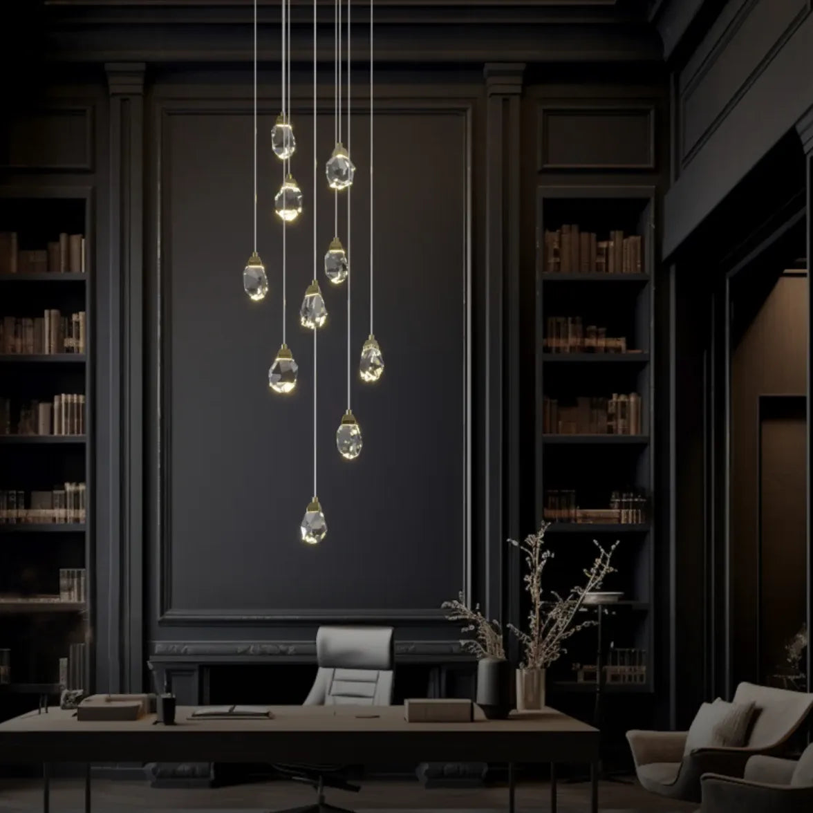 kristall kronleuchter modern nordisch schlicht zeitlos - Clowas.de