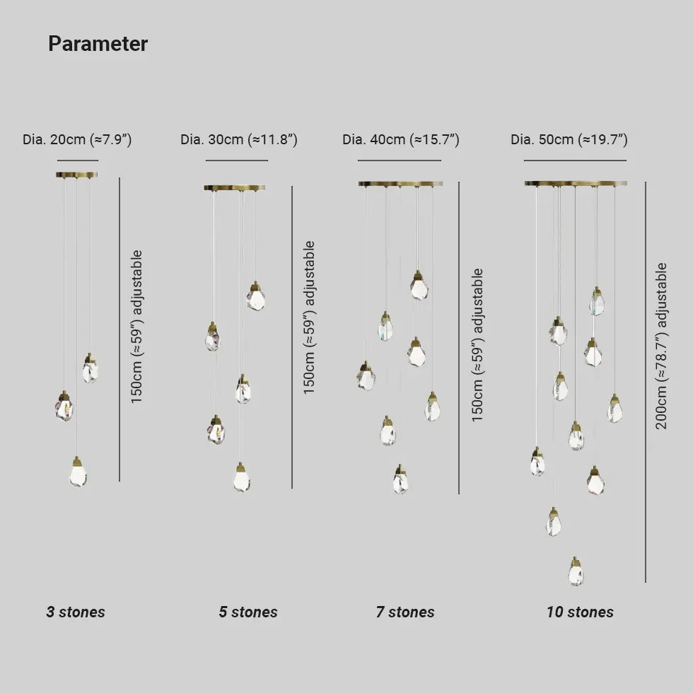 kristall kronleuchter modern nordisch schlicht zeitlos - Clowas.de