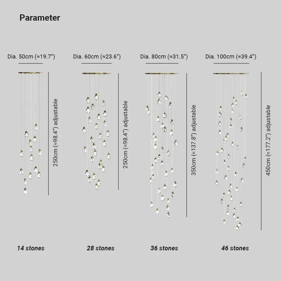 kristall kronleuchter modern nordisch schlicht zeitlos - Clowas.de
