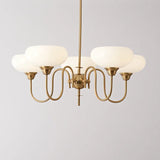 Deckenleuchte Messing Gold mit Bauhaus-Design und Glas - Clowas.de