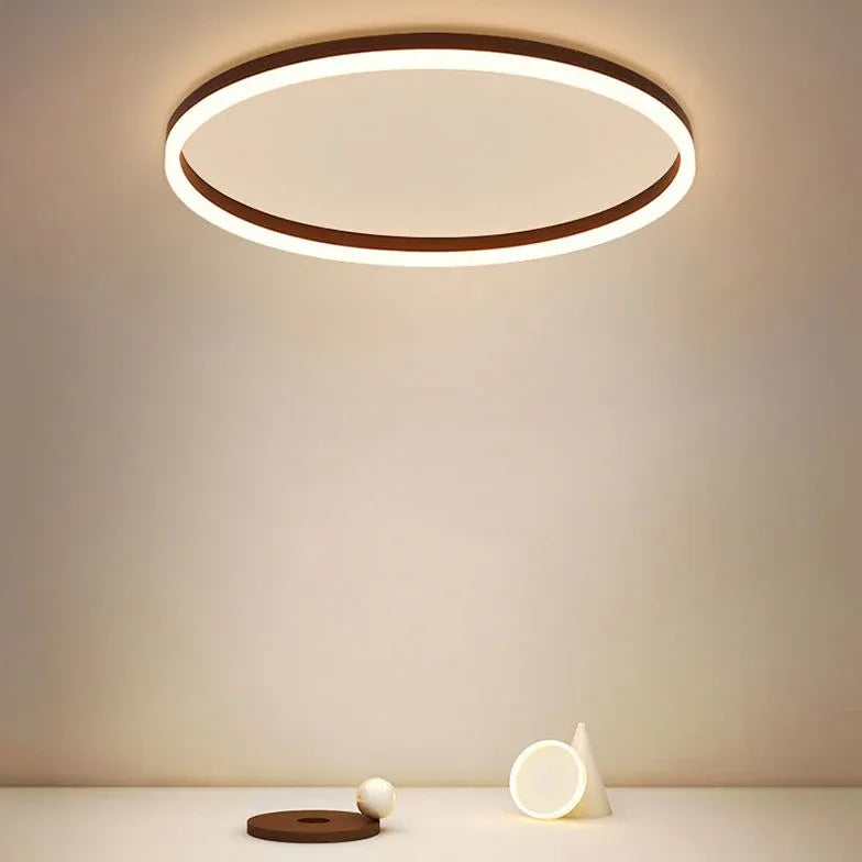 Minimalistische Deckenleuchte im modernen nordischen Ringdesign - Clowas.de