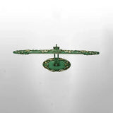 Spiegelleuchte mit Schalter Bad im klassischen Retro Design - Clowas.de