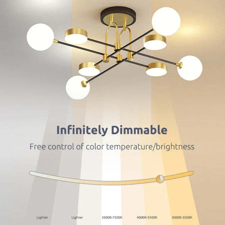 Modern Deckenleuchten im nordischen kreativen Stil - Clowas.de