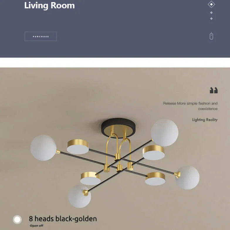 Modern Deckenleuchten im nordischen kreativen Stil - Clowas.de