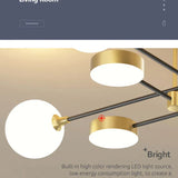 Modern Deckenleuchten im nordischen kreativen Stil - Clowas.de