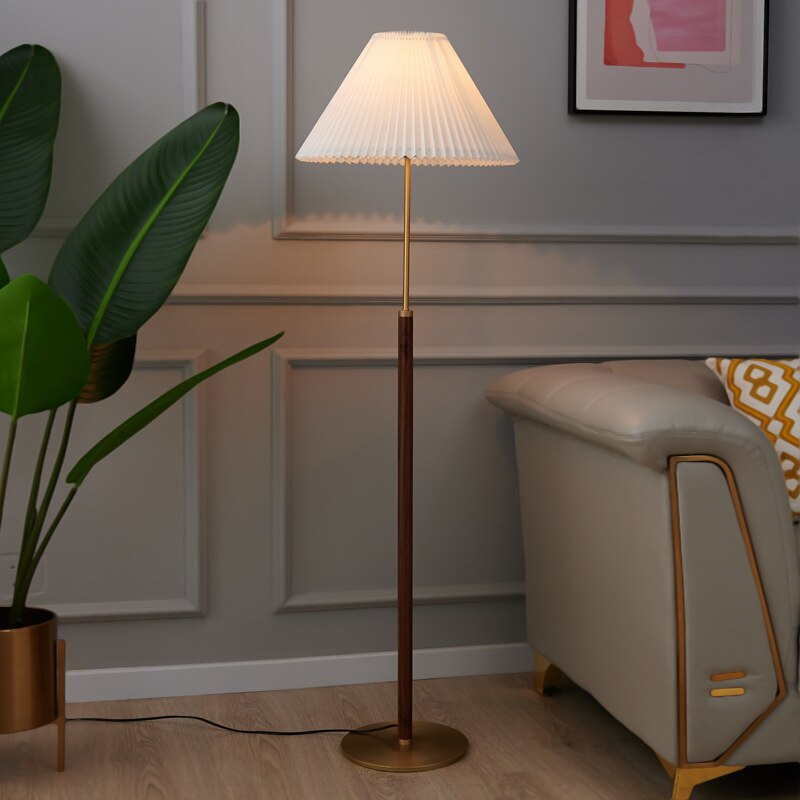 Modern Nussbaum Stehlampen für Wohnzimmer - Clowas.de