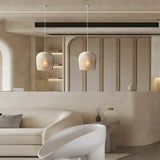 Modern Pendelleuchte Kücheninsel mit schwarzem Rattan Design - Clowas.de