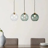 glas pendelleuchte bunt Nordisch Modern Eleganz Design - Clowas.de