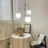 Moderne Hängelampe Schlafzimmer nordischer Stil mit Glas - Clowas.de