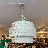 Moderne Hängeleuchte Esstisch Fischschuppen Weiß Simplistisch - Clowas.de