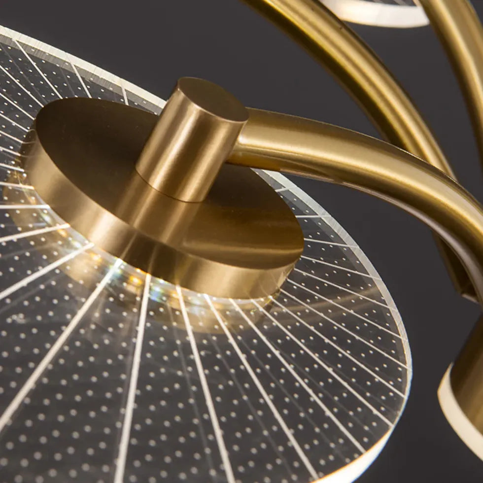 Moderne Kronleuchter Esszimmer Einfacher Acryl Nordic Design - Clowas.de