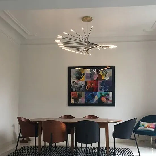 Moderne LED Deckenleuchten Wohnzimmer im nordischen Stil - Clowas.de