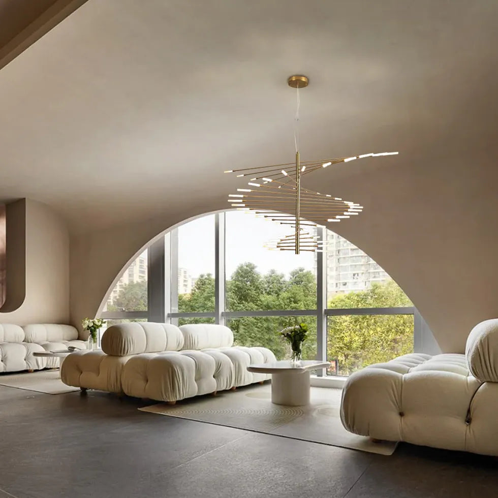 Moderne LED Deckenleuchten Wohnzimmer im nordischen Stil - Clowas.de