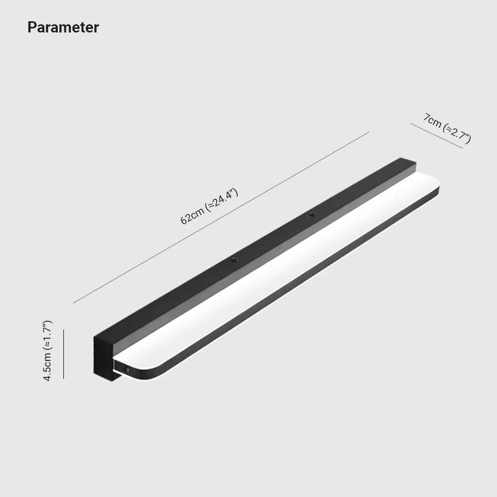 Moderne LED Wandleuchten innen im schlichten Langstreifen Design - Clowas.de