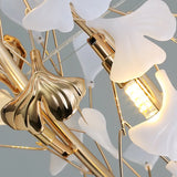 Moderne Pendelleuchte Küche Silber Ginkgo Nordisch - Clowas.de