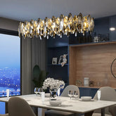 Moderne Pendelleuchten Küche in kristallener Leichtigkeit - Clowas.de